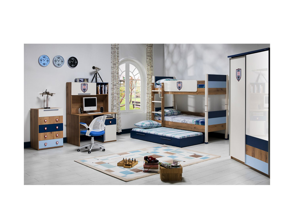 Bộ nội thất phòng ngủ trẻ em Kampus nhập khẩu Châu Âu