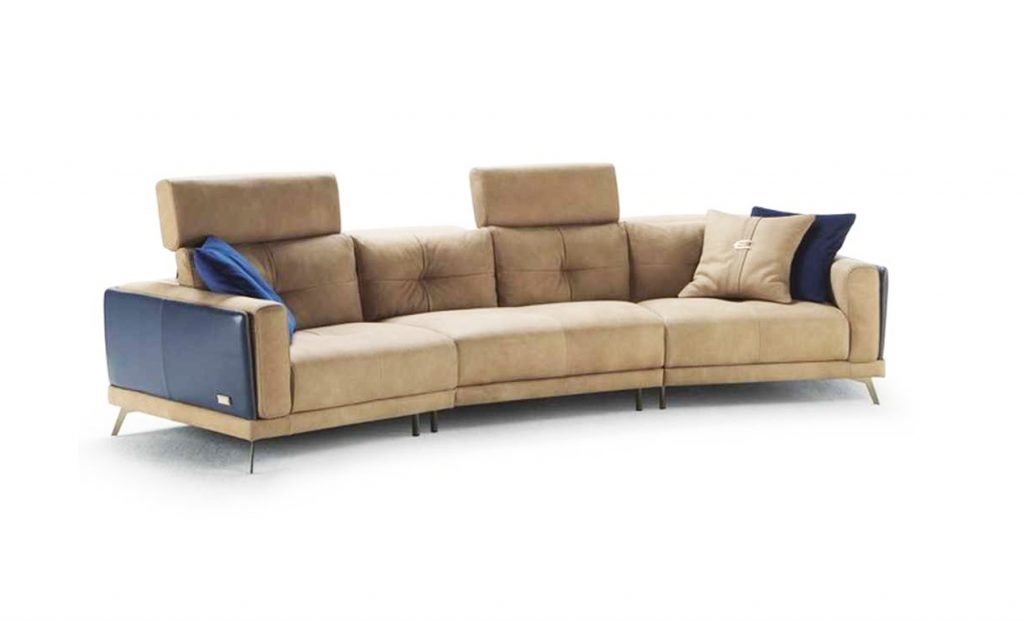 Bộ sofa da nhập khẩu Ý MIA phòng khách cao cấp