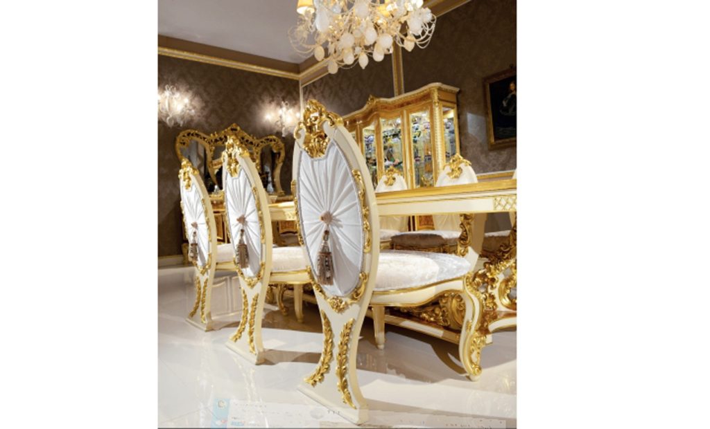 Bộ sưu tập nội thất phòng ăn Versailles nhập khẩu Lacontessina Ý