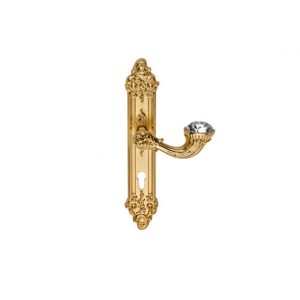 Tay nắm khóa cửa Brilliant sw pl.Tiffany brass 8x85 cyl gold