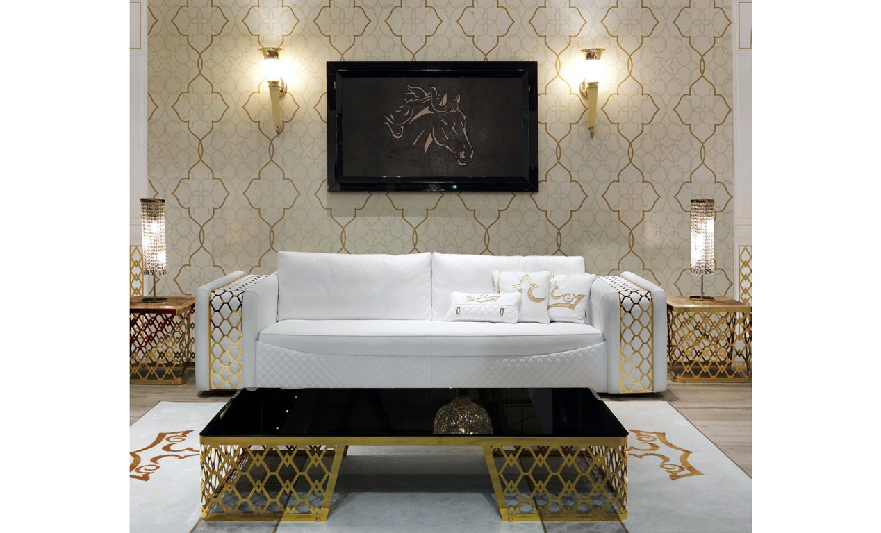 Bộ sưu tập sofa da phòng khách Infinity hiện đại nhập khẩu Ý