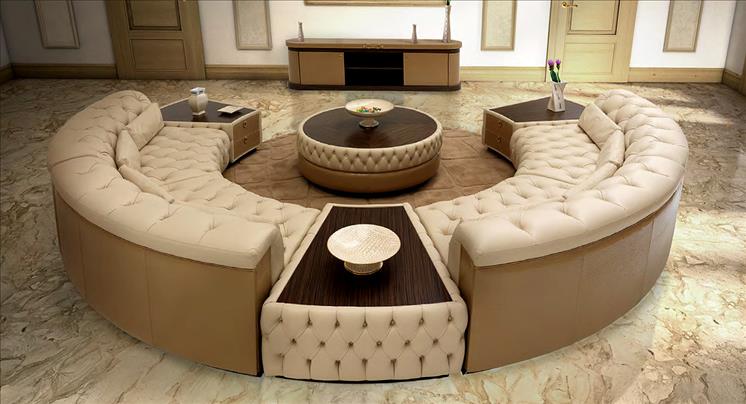 Bộ sofa phòng khách Piccadilly  cao cấp nhập khẩu Ý