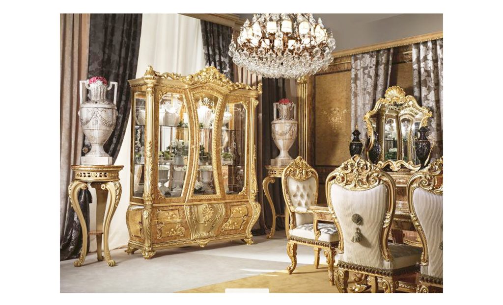 Bộ sưu tập nội thất phòng ăn cổ điển Grand Palace nhập khẩu ý