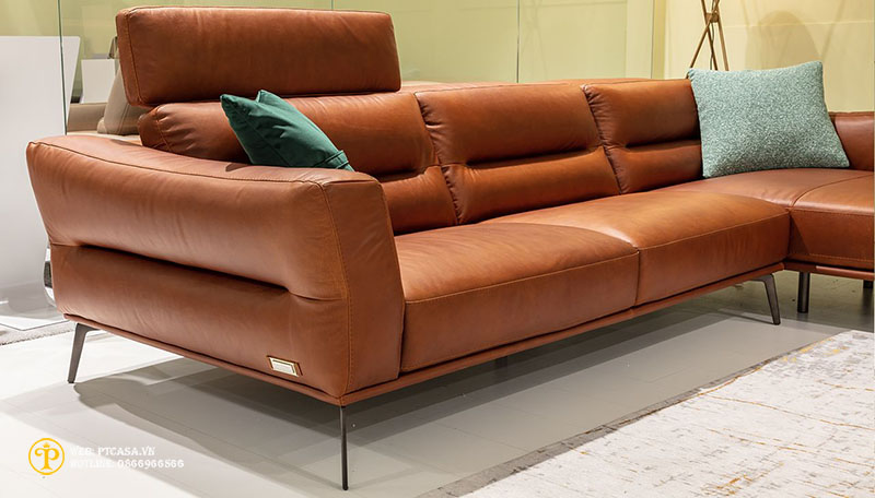 Chọn màu ghế sofa da phòng khách mà bạn yêu thích và phù hợp với không gian.