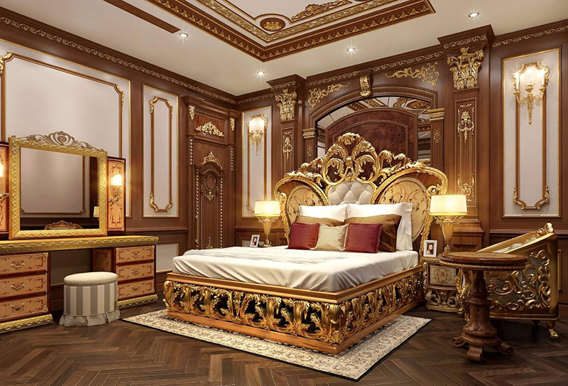5 ý tưởng cải tạo, thiết kế phòng ngủ phong cách cổ điển mới lạ - quý phái  - PTCASA