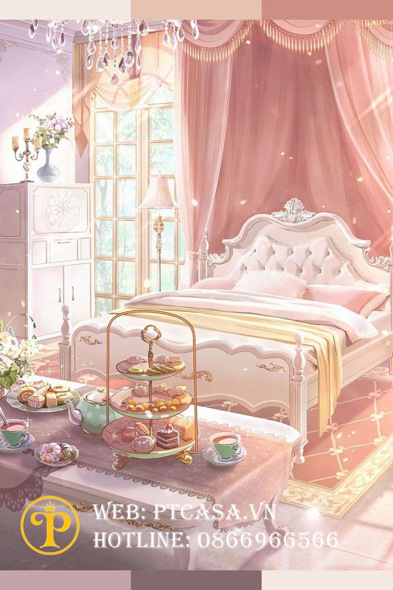 Phòng ngủ hoàng gia Anime