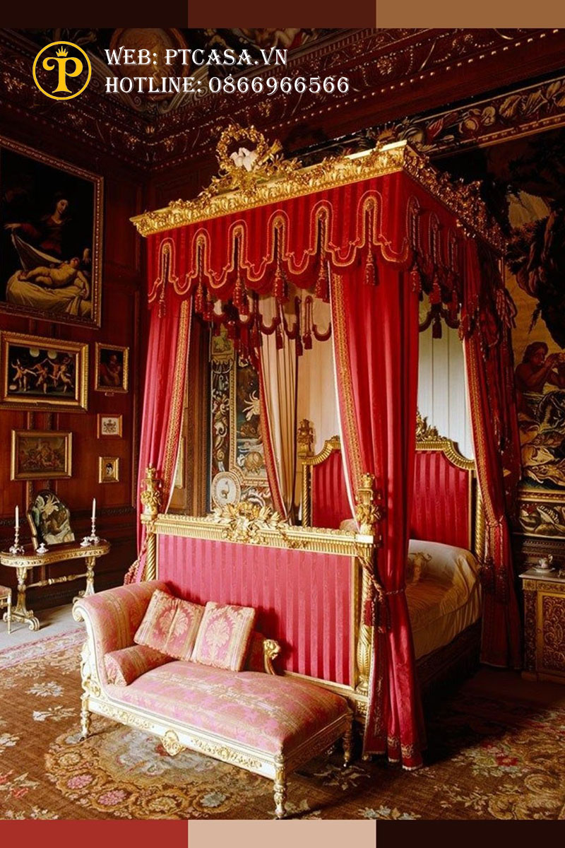 Phòng ngủ Hoàng gia thế kỷ 18