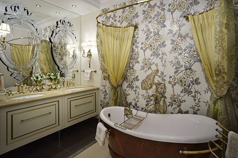 Phòng tắm cổ điển - thiết kế nội thất