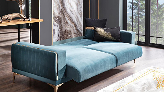 Bộ sưu tập sofa phòng khách Carlino - BELLONA xanh cao cấp