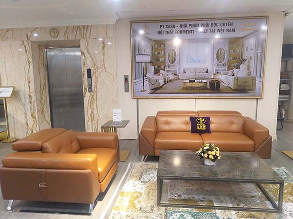 Bộ sofa phòng khách nhập khẩu da bò Edith – Estro Italia là một mẫu sofa cực kì chất lượng