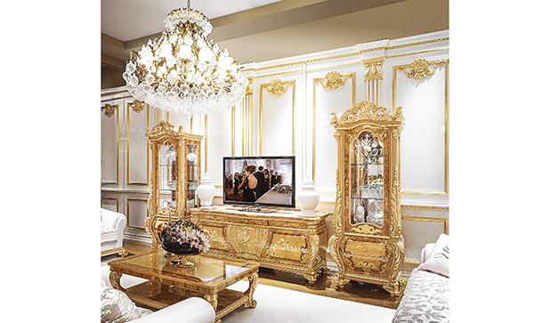 bộ nội thất xa xỉ phong cách Hoàng gia cổ điển bậc nhất đến từ Ý