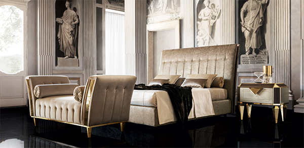 Mẫu giường phong cách hiện đại đến từ Arredoclassic