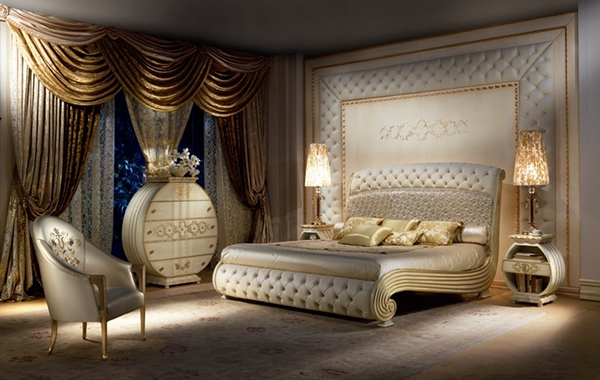 Các mẫu giường ngủ tân cổ điển nhập khẩu Ý đẹp