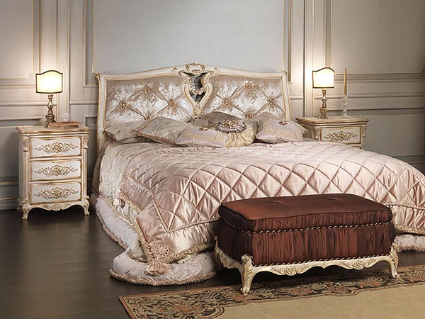 Các mẫu giường ngủ tân cổ điển nhập khẩu Ý đẹp