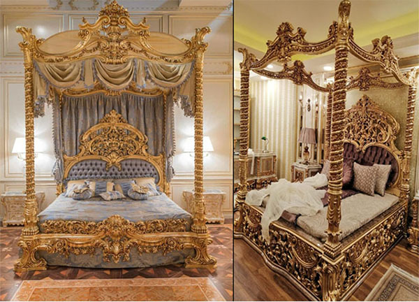 Nội thất phòng ngủ cổ điển Châu Âu có chất lượng cực kì tốt