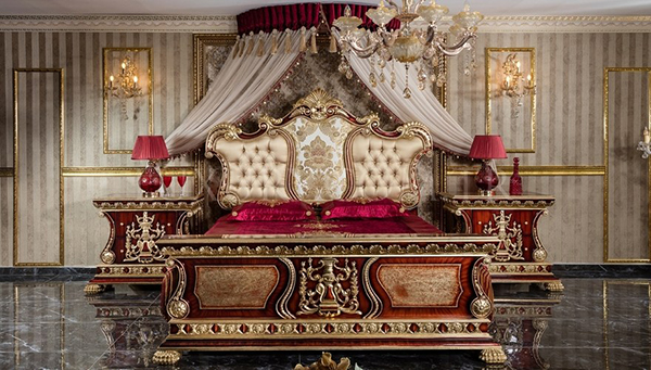 50+ mẫu phòng ngủ cổ điển Châu Âu siêu sang, đẳng cấp Hoàng gia