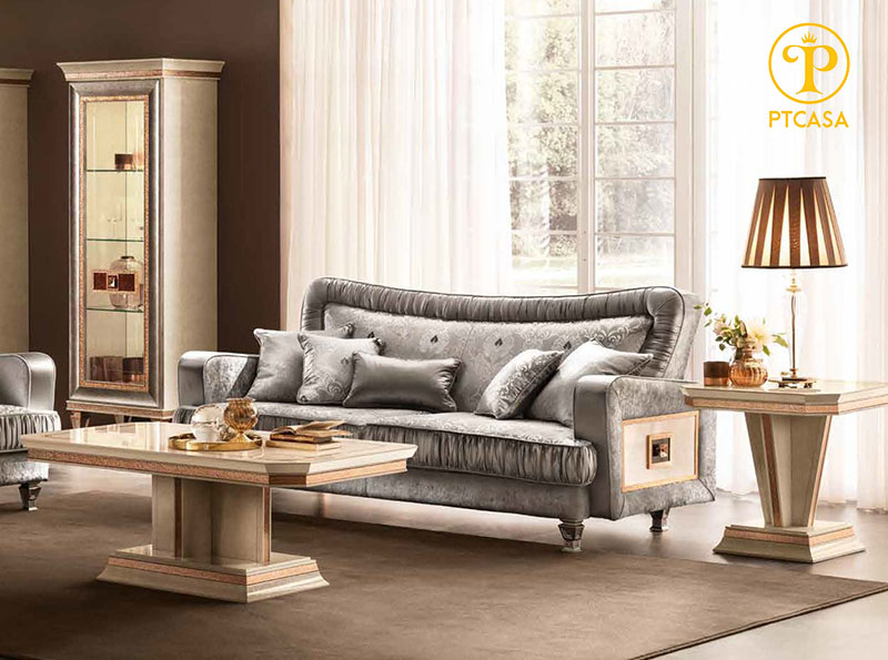 Giá cả các bộ sưu tập sofa tân cổ điển hàng hiệu phải chăng.