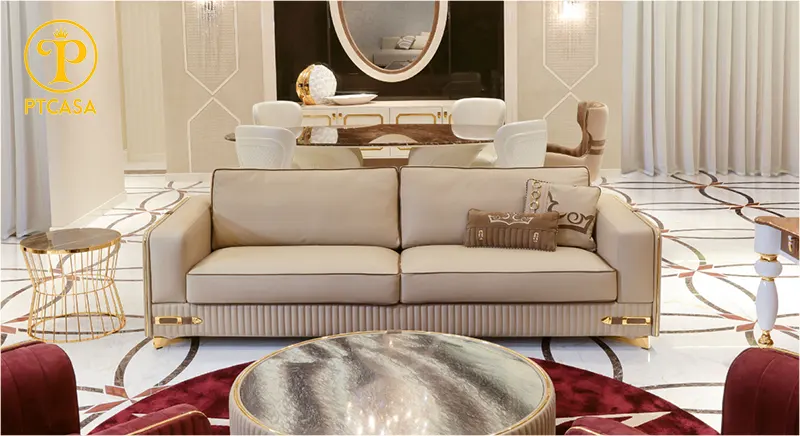 Sofa đẹp mắt ấn tượng cho chung cư hiện đại cao cấp